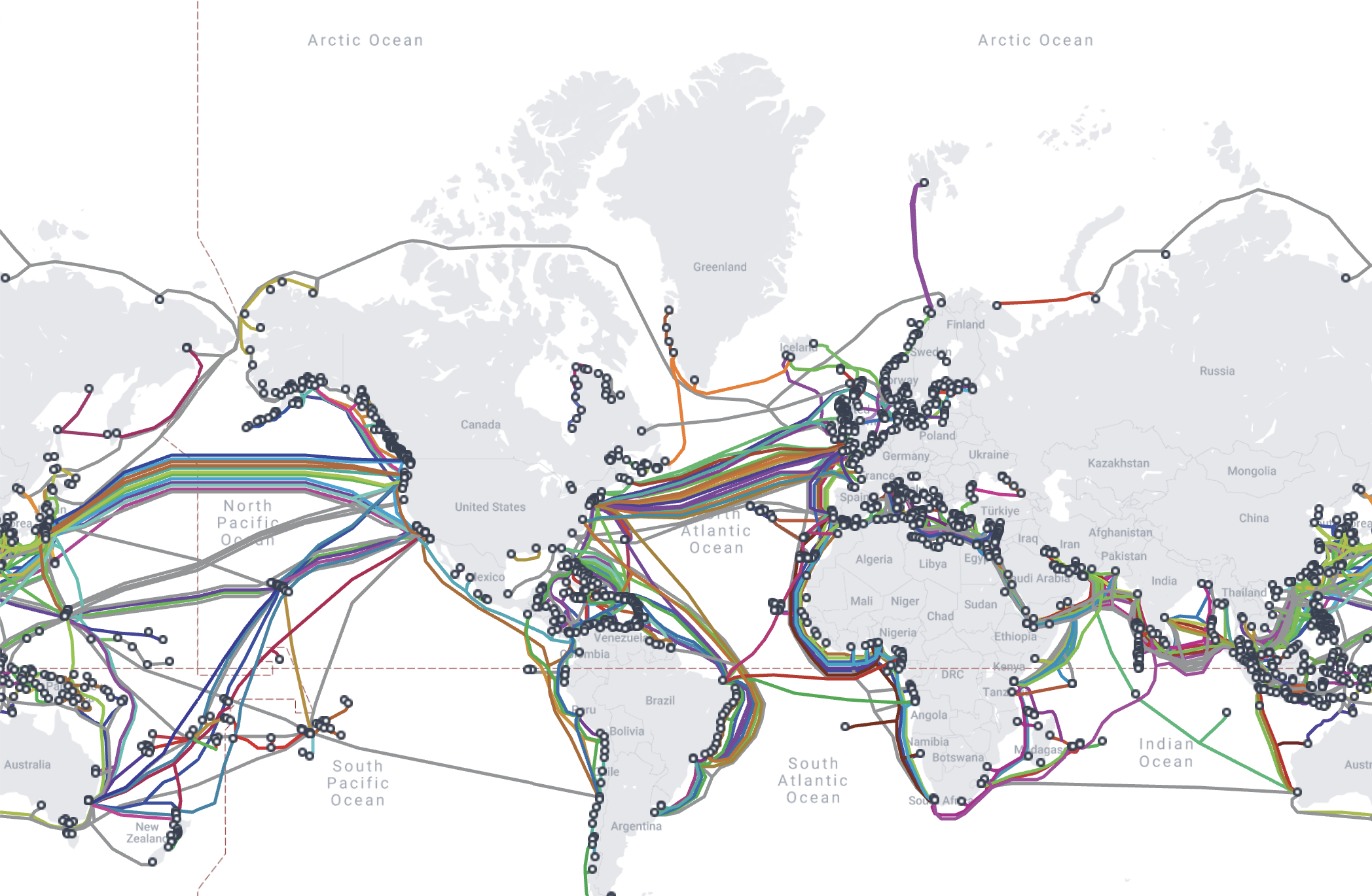 Submarine Cable Map